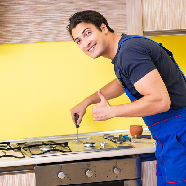 what are your typical service costs for stove repair in West Earl